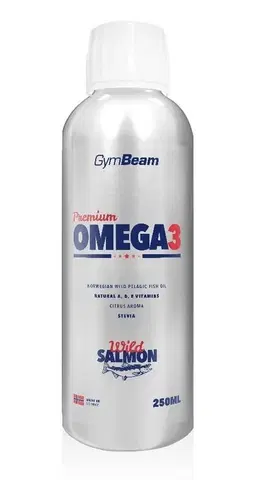 Vitamíny a minerály Premium Omega 3 - GymBeam 250 ml. Citrus