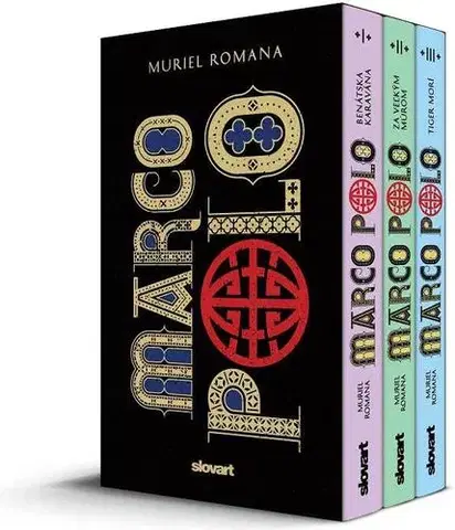 Historické romány Marco Polo 1-3 - Muriel Romana,Marta Činovská