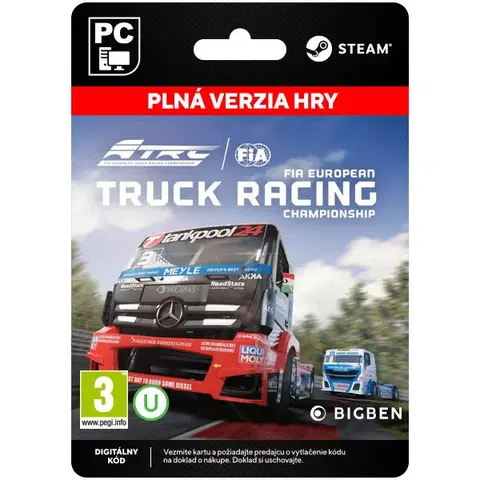 Hry na PC FIA European Truck Racing Championship [Steam]