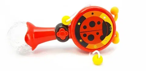 Hudobné hračky WIKY - Bubon s hrkálkou a efektmi 17cm