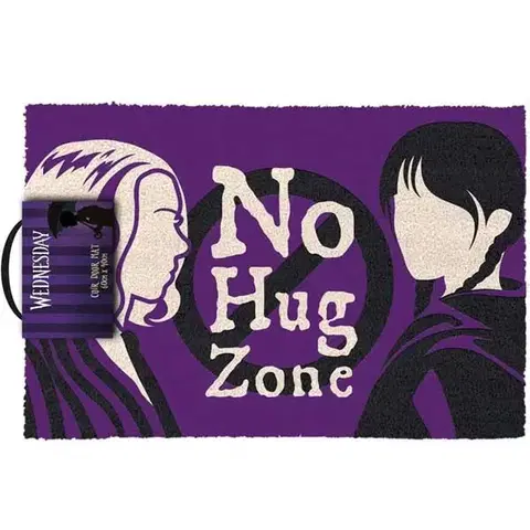 Rohožky Rohožka Wednesday No Hug Zone