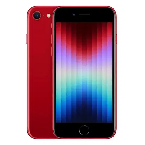 Mobilné telefóny Apple iPhone SE (2022) 64GB, (PRODUCT)červená MMXH3CNA