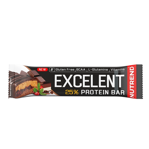Proteíny Proteínová tyčinka Nutrend Excelent Bar Double, 40 g mandle+pistácie s pistáciami