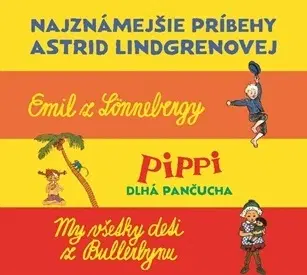 Dobrodružstvo, napätie, western Slovart Set Najznámejšie príbehy Astrid Lindgrenovej (9 CD) - audioknihy