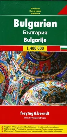Do auta Bulharsko 1:400 000 - Automapa