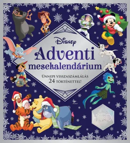 Rozprávky Disney: Adventi mesekalendárium 2023 - Ünnepi visszaszámlálás 24 történettel!