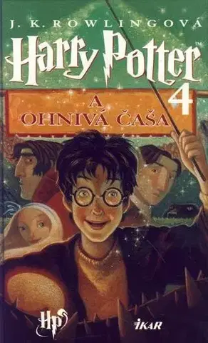 Fantasy, upíri Harry Potter 4 - A ohnivá čaša, 2. vydanie - Joanne K. Rowling,Oľga Kraľovičová