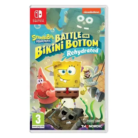 Hry pre Nintendo Switch SpongeBob SquarePants: Battle for Bikini Bottom (Rehydrated) NSW