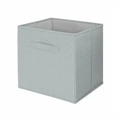 Úložné boxy Compactor Skládací úložný box do police Boston 31 x 31 x 31 cm, sivá