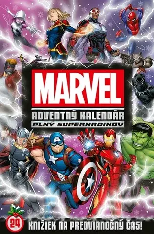 Dobrodružstvo, napätie, western Marvel: Adventný kalendár plný superhrdinov - Kolektív autorov,Mária Koscelníková