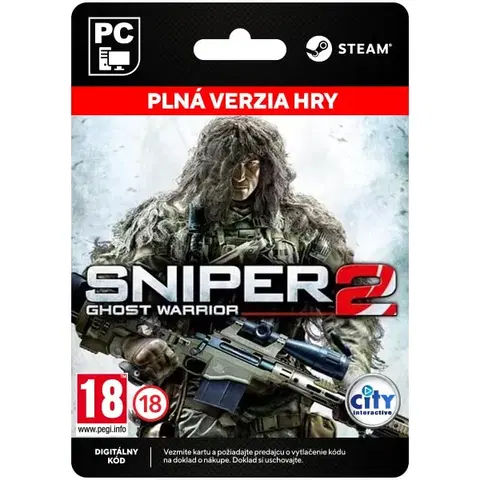 Hry na PC Sniper: Ghost Warrior 2 [Steam]