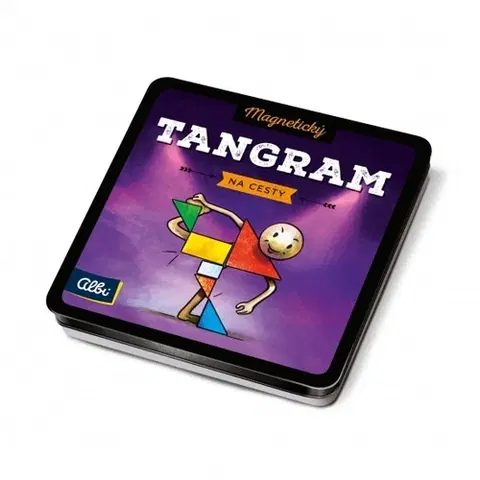 Cestovné hry Magnetické hry na cesty: Tangram