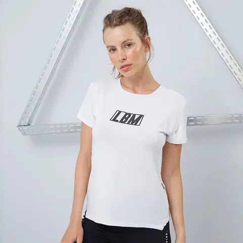 Tričká a tielka LABELLAMAFIA Dámske tričko Essentials White  L