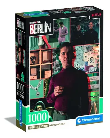 1000 dielikov Puzzle Berlin 1000 compact Clementoni