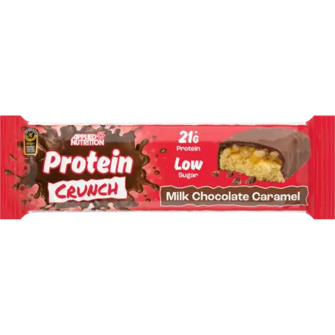 Proteínové tyčinky Applied Nutrition Applied Bar Protein Crunch 12 x 60 g biela čokoláda karamel