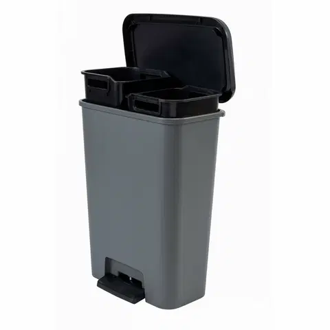 Odpadkové koše Curver Odpadkový kôš na triedený odpad Compatta, 23 + 23 l
