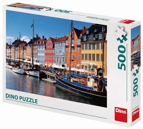 500 dielikov Dino Toys Puzzle Copenhagen 500 Dino