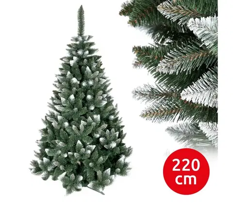 Vianočné dekorácie  Vianočný stromček TEM 220 cm borovica 