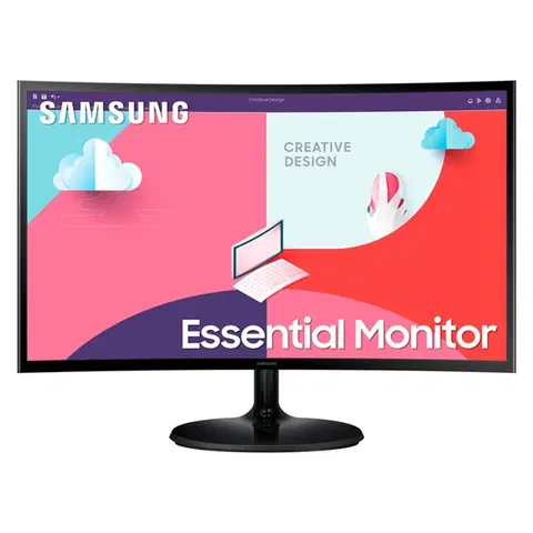 Monitory Samsung S360C 24" FHD Monitor, black LS24C360EAUXEN