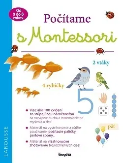 Príprava do školy, pracovné zošity Počítame s Montessori - Delphine Urvoyová