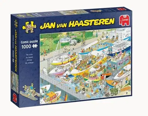 1000 dielikov TM Toys Puzzle Prístav 1000 Jan van Haasteren