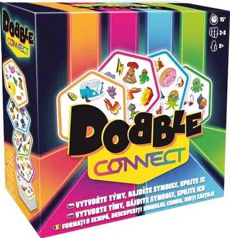 Kartové hry ADC Blackfire Hra Dobble Connect