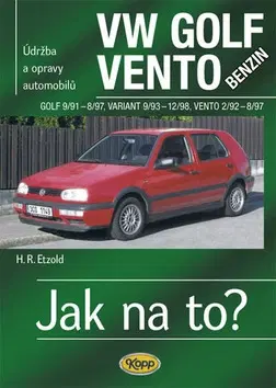 Auto, moto VW Golf diesel od 9/91 do 8/97, Variant od 9/93 do 12/98, Vento od 29/2 do 8/97 - Hans-Rüdiger Etzold
