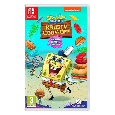 Hry pre Nintendo Switch SpongeBob SquarePants: Krusty Cook-Off (Extra Krusty Edition) NSW