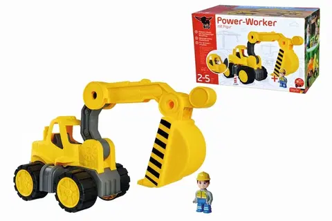 Hračky - dopravné stroje a traktory BIG - Power Bager s figúrkou 56 cm