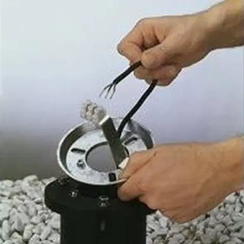 Vonkajšie príslušenstvo Albert Leuchten Pätica montáž zem hliníková zliatina hĺbka 40 cm