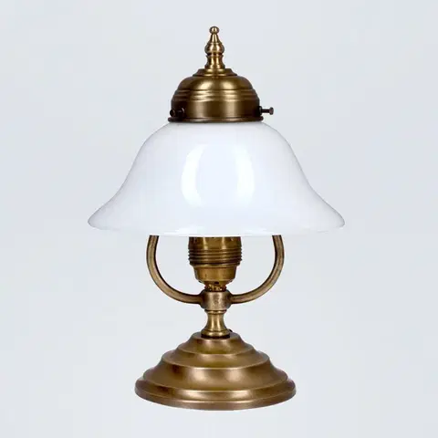 Stolové lampy Berliner Messinglampen Otočná stolová lampa Anne