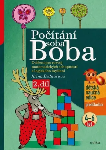 Pre predškolákov Počítání soba Boba - 2. díl, 2. vydání - Jiřina Bednářová,Richard Šmarda