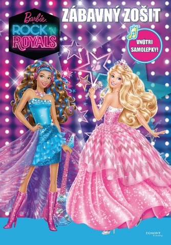 Príprava do školy, pracovné zošity Barbie Rock n´ Royals - zábavný zošit