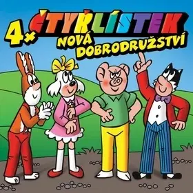 Audioknihy Supraphon Čtyřlístek Nová dobrodužství 4x - audiokniha na CD