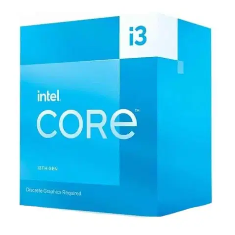 Procesory INTEL Core i3-13100F (3,4Ghz  12MB  Soc1700  no VGA) Box BX8071513100F