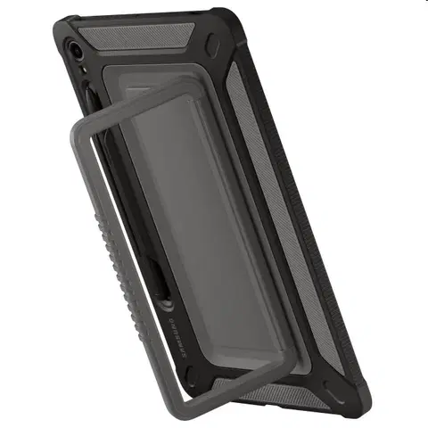 Puzdrá na mobilné telefóny Puzdro Standing Outdoor Cover pre Samsung Galaxy Tab S9 Plus, black EF-RX810CBEGWW