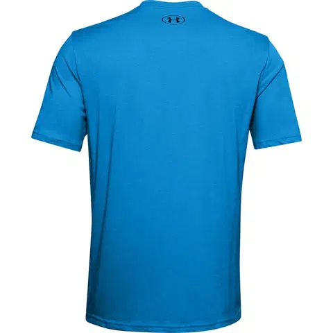 Pánske tričká Pánske tričko Under Armour Sportstyle Left Chest SS Electric Blue - XL