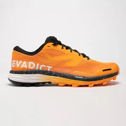 tenis Pánska trailová obuv Race Ultra oranžovo-čierna