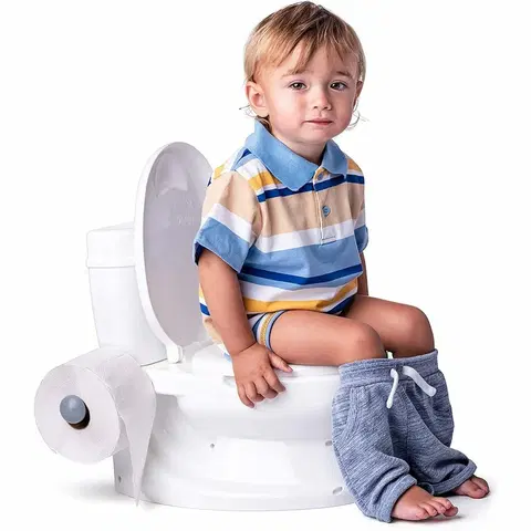 Kúpanie a hygiena Dolu Detská toaleta, biela