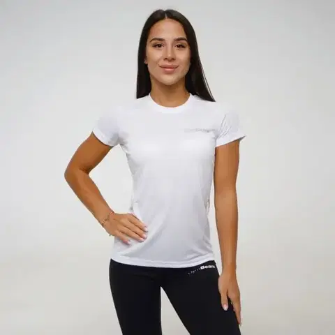 Tričká a tielka GymBeam Dámske tričko TRN White  XS