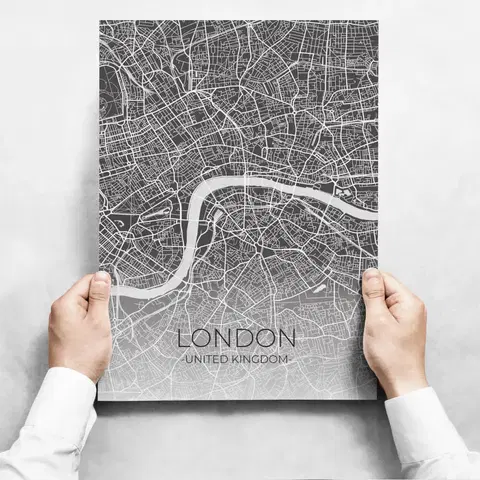 Moderné obrazy Obrazy na stenu - Map Of London