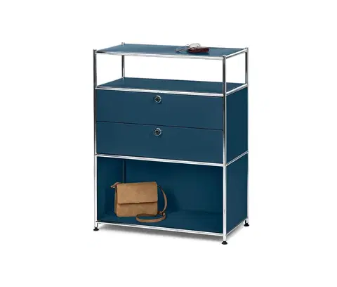 Office Furniture Komoda »CN3« s 2 zásuvkami, modrá