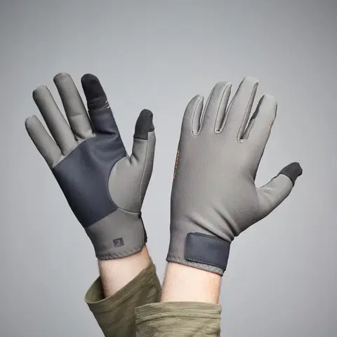 čiapky Veľmi priliehavé rukavice 500 zelené
