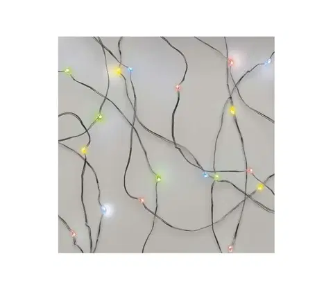 Vianočné dekorácie  LED Vianočná reťaz 20xLED/2,4m multicolor 