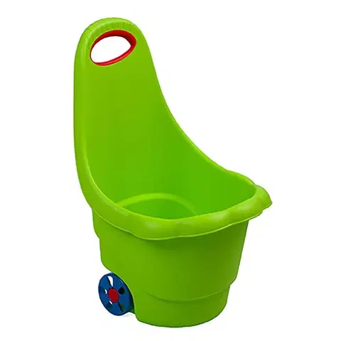 Hračky na záhradu BAYO - Detský multifunkčný vozík Sedmokráska 60 cm zelený