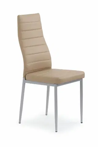 Jedálenské stoličky a kreslá Jedálenská stolička K70 Halmar Svetlo hnedá