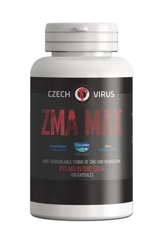 Stimulanty a energizéry ZMA Max - Czech Virus 100 kaps.