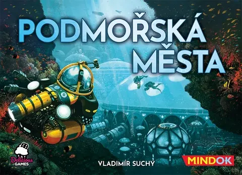 Spoločenské hry Mindok Hra Podmorské mestá Mindok (hra v češtine)
