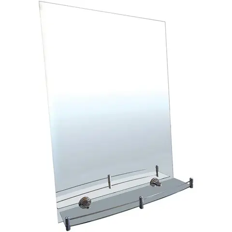 Kúpeľňové zrkadlá s poličkou Zrkadlo 133 50X70