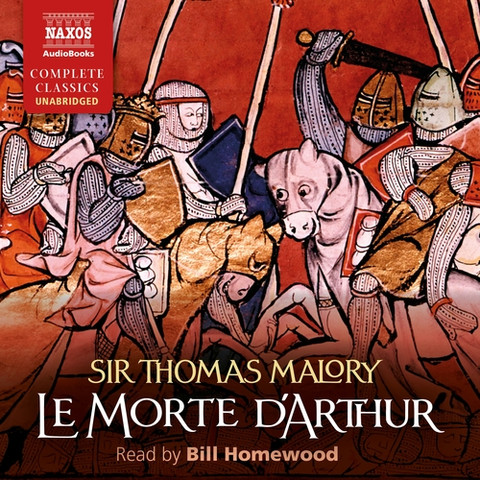 Svetová beletria Naxos Audiobooks Le Morte d'Arthur (EN)